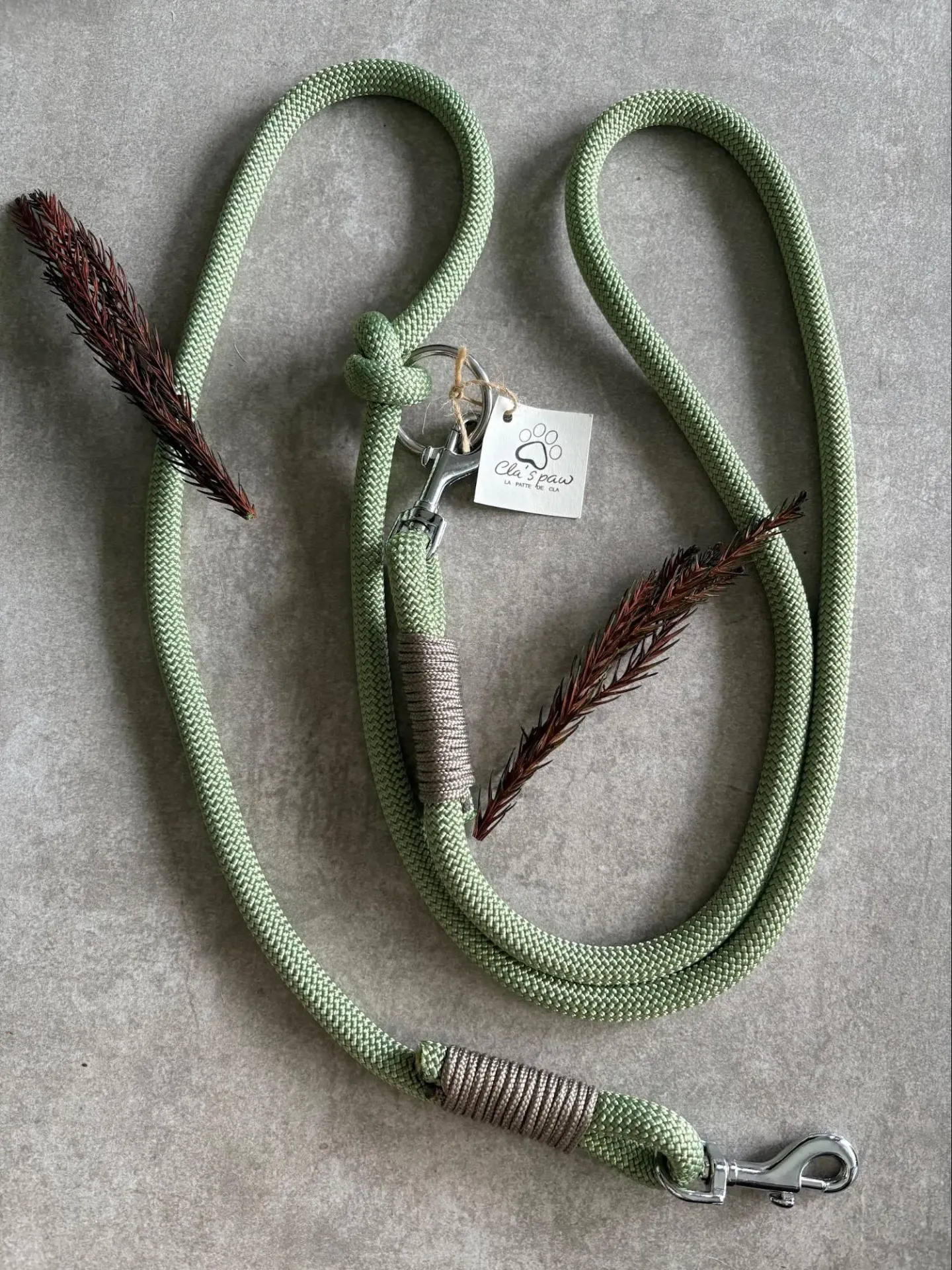 Laisse TREK OLIVE