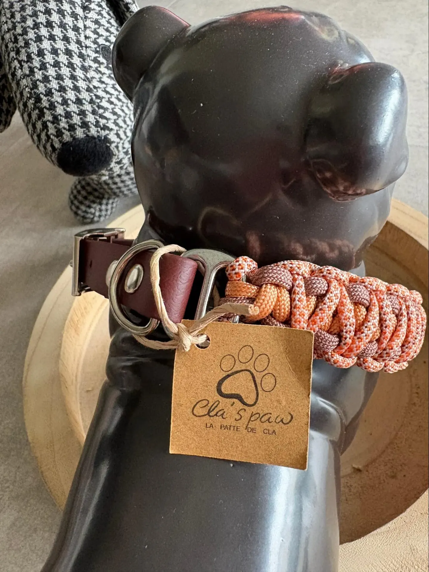 Collier WOUF TERACOTTA