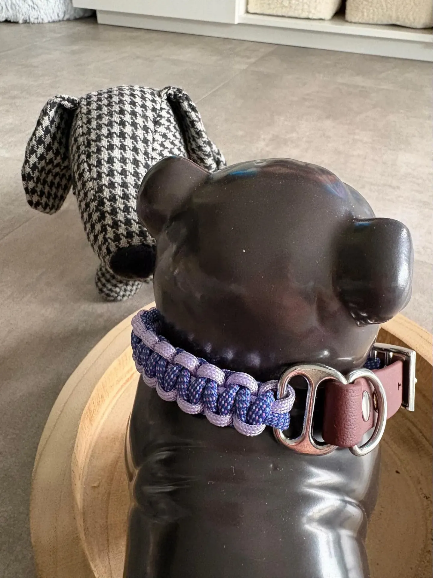 Collier BISCUIT LAVANDE